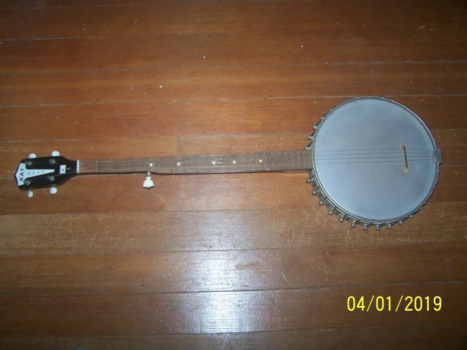 Vintage 1960's KAY 5 String Banjo