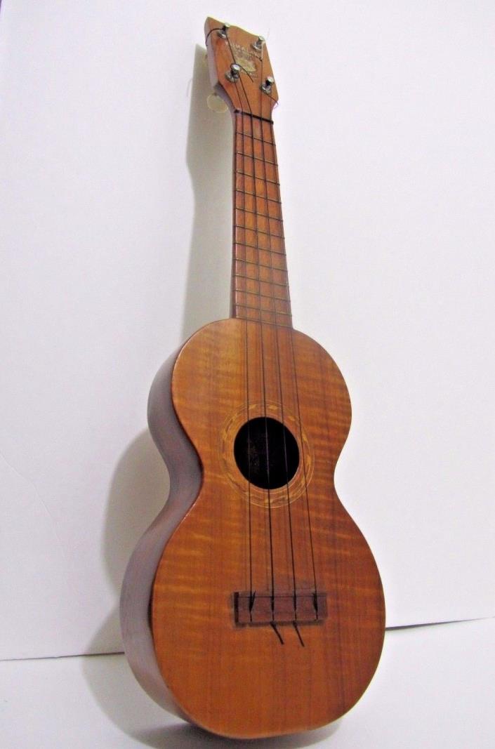 Kumalae Soprano Ukulele Vintage - ( unusual inside markings )