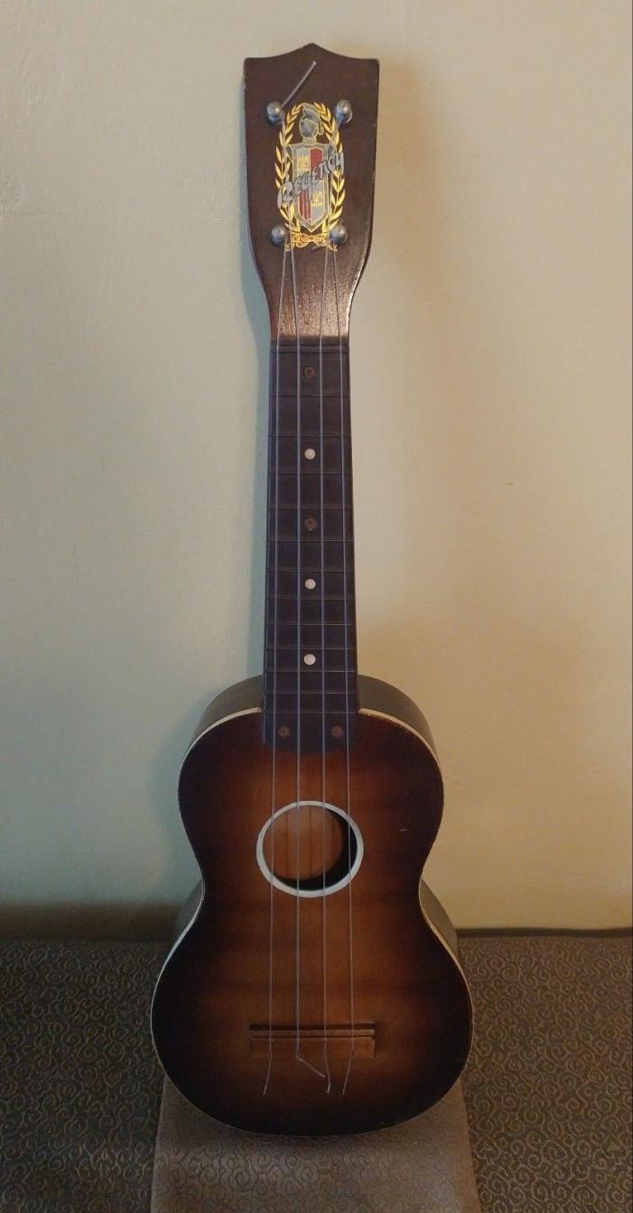 1960s Regency Soprano Ukulele Wonderful Tone Amazing shape Ready To Play