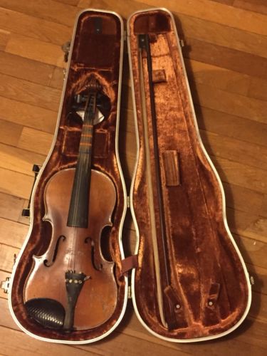 antonius stradivarius cremonensis violin Faciebat 1721 Replica W Case And Bow