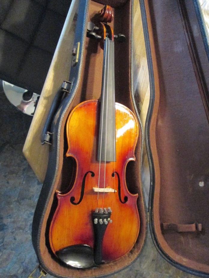 Antique Merson 3/4 symphony Violin with Original Bow & Case GERMANY