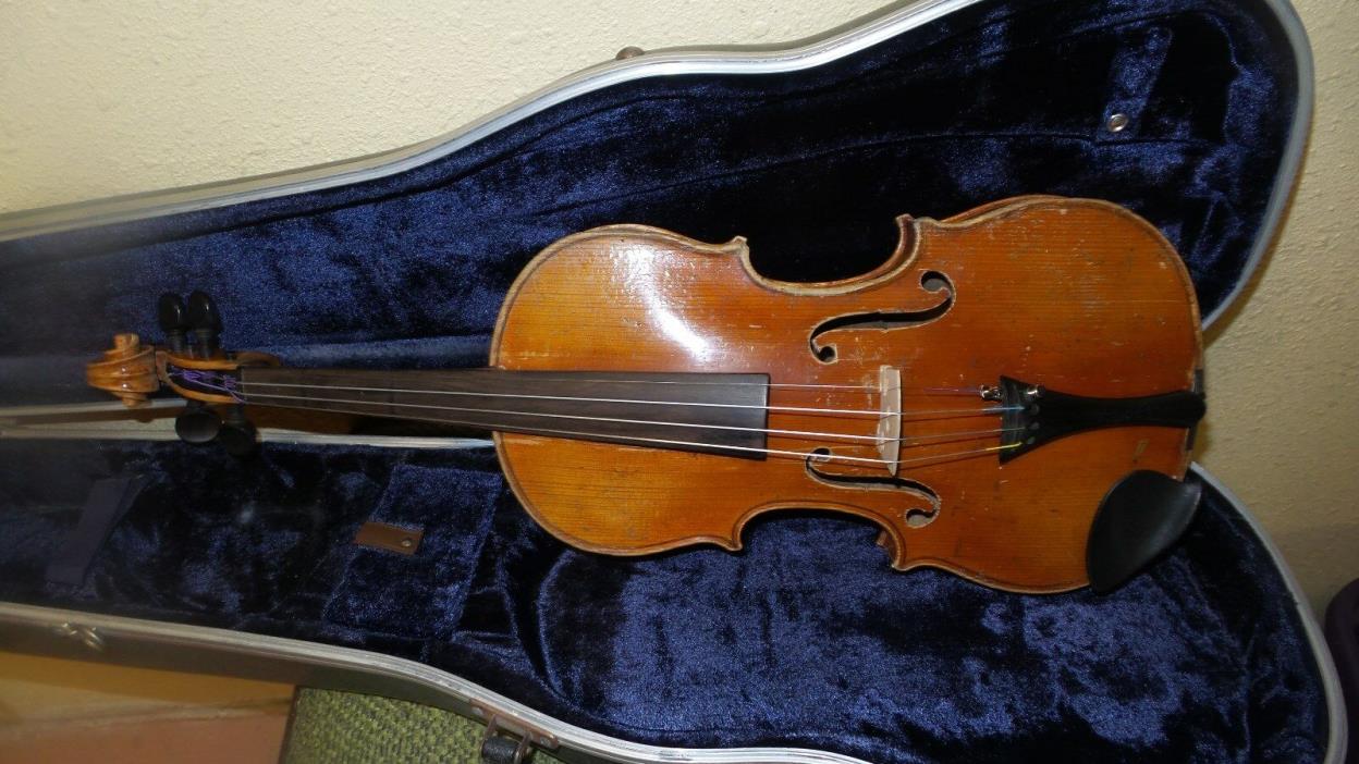 Antique Vintage Strad Model Violin 