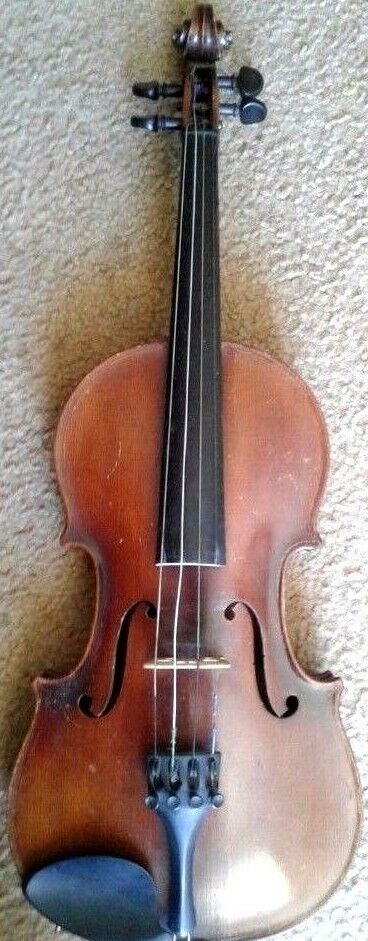 VINTAGE ANTIQUE NICE SOUNDING VERY OLD VIOLIN FULL SIZE