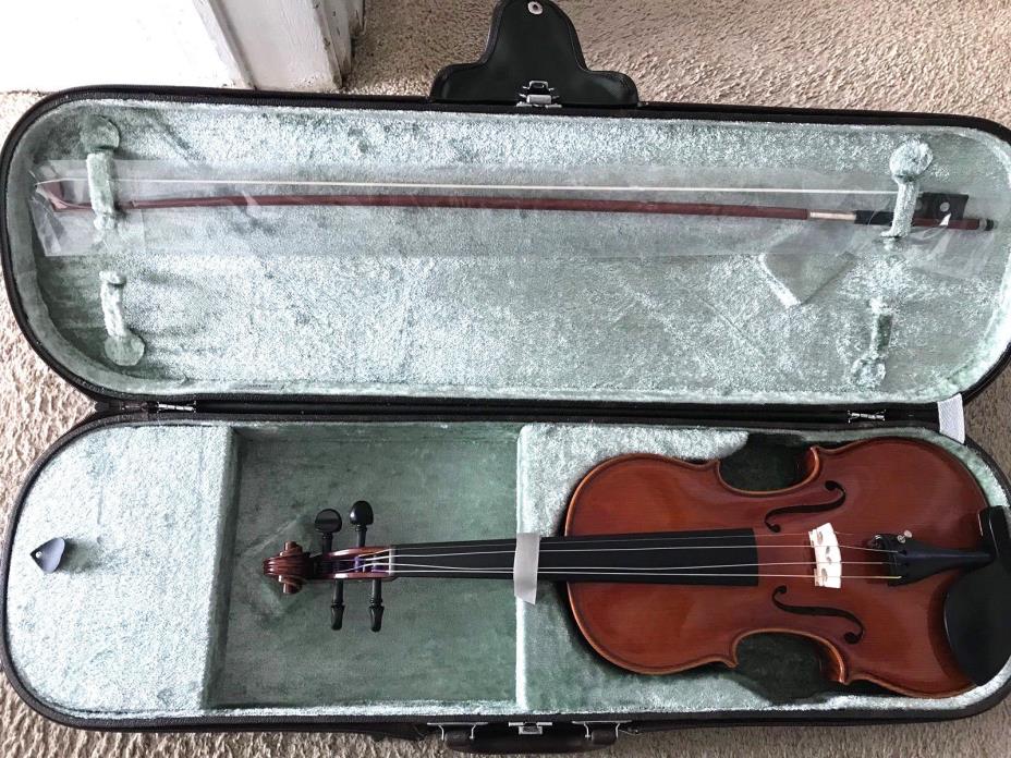 Suzuki Violin Nagoya 4/4 Outfit #500 Anno 1999 Last Maintenance Was On Oct 2017