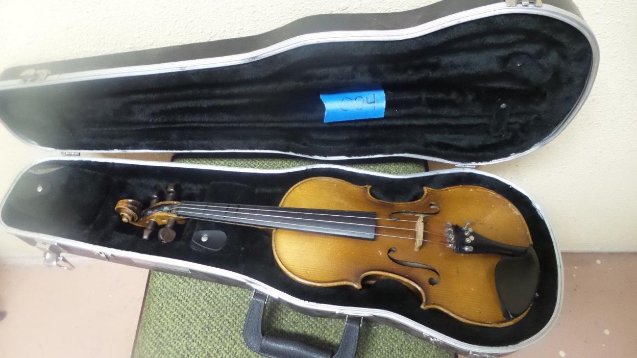 Vintage Pfretzschner Violin 3/4 With Gaspari Tuners Upgrade, Hard Case