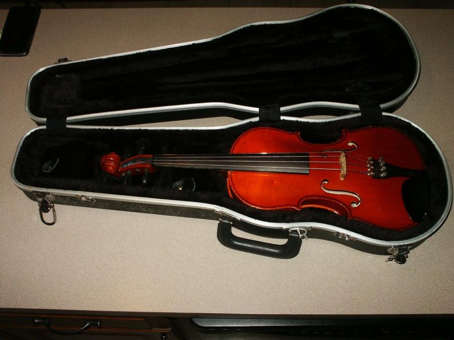 Kiso Suzuki Copy Antonius Stradivarus 1981 Violin Made in Japan 21
