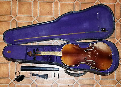 Antonius Stradivarius Cremonensis Faciebat Anno 1721 Violin For Parts or Repair