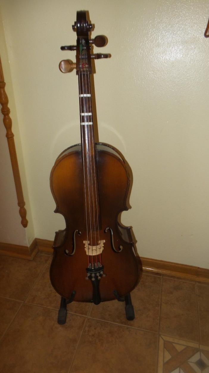 Vintage Engelhardt 1/2 Size Cello, With Case, Model E112