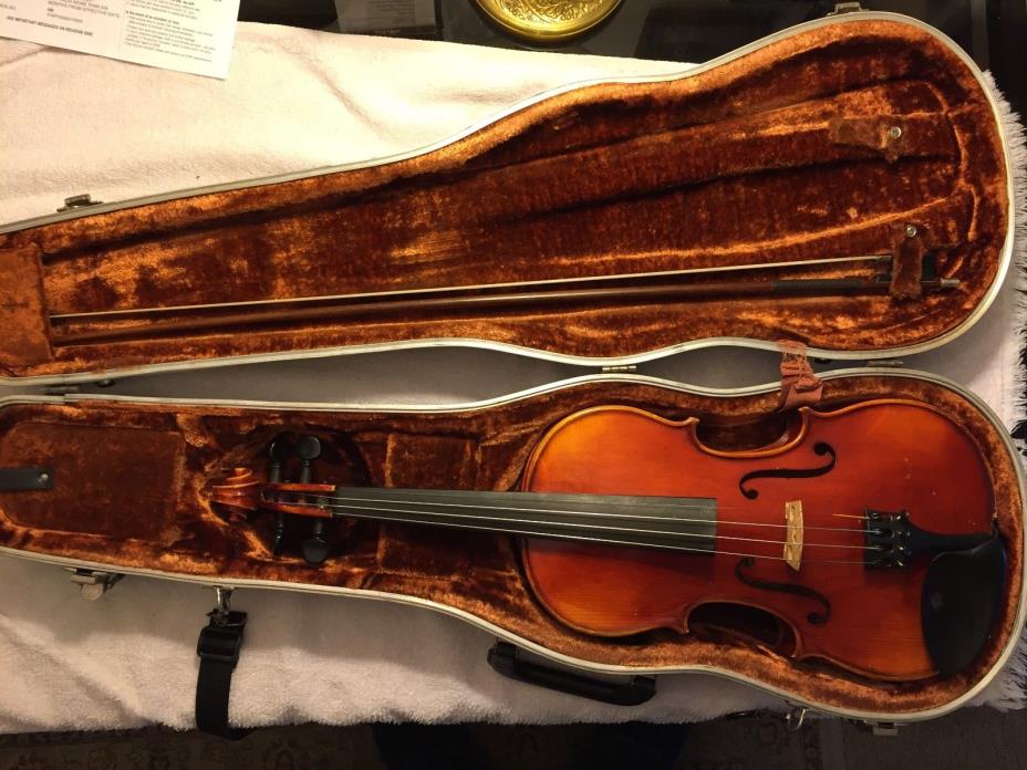John Juzek 4/4 violin and Richard Geipel Bow