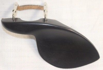 Ebony Guarneri 4/4 Violin Chinrest with Standard Bracket. 4/4--Free shipping