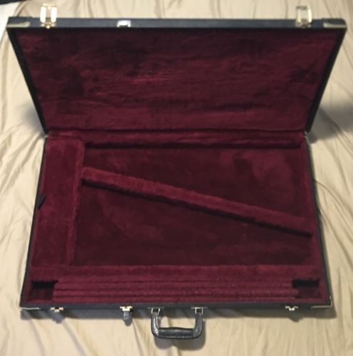 Vintage Hardshell Double Violin/Viola Case. Heavy Duty. Plush Interior #27