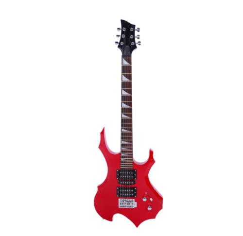 Professional Flame Type Electric Guitar Guitar Bag Strap Pick Tremolo Bar Link
