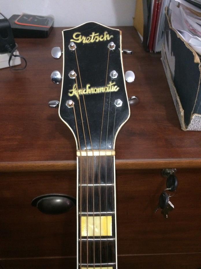 VINTAGE Gretsch Synchromatic Acoustic Archtop Guitar - DJANGO tone 1947-48