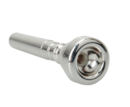 Superior quality 5C Trumpet Mouthpiece (Nickel-plated) Silver