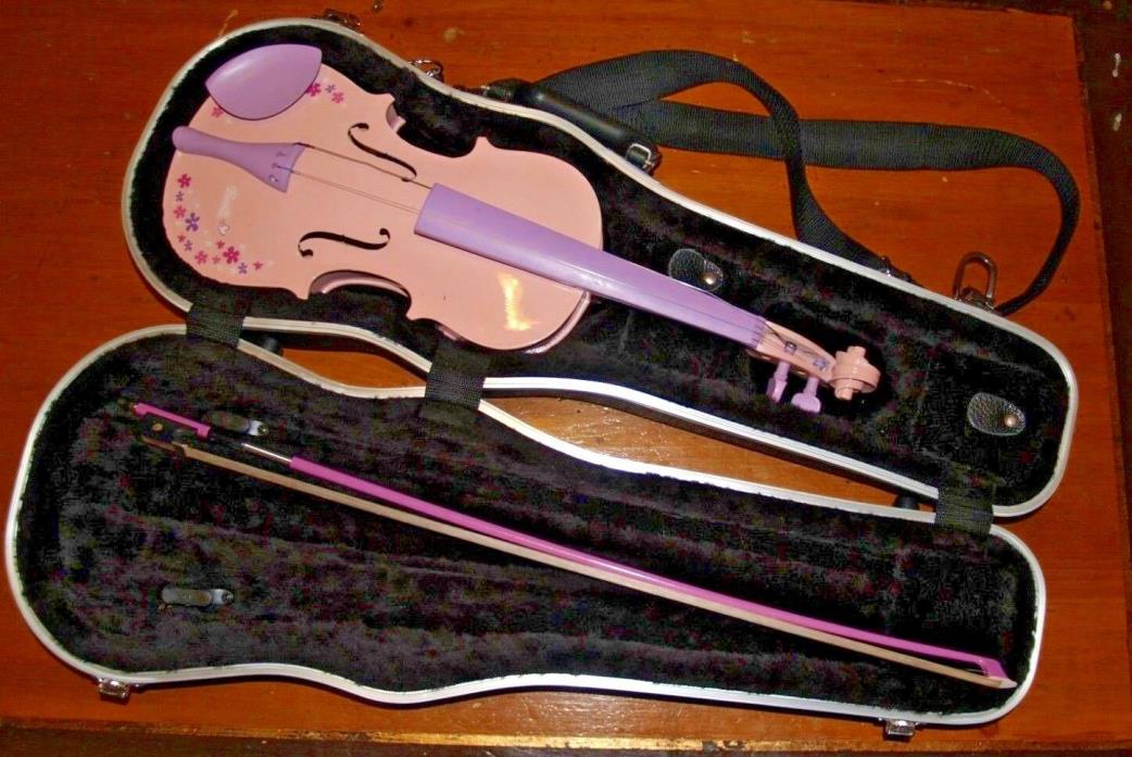 Barbie Pink & Purple Violin 1/2 Size & Hard Case Parts