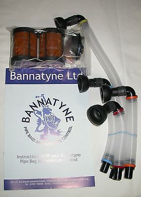 Bannatyne Canister System for Bagpipes Moisture Control