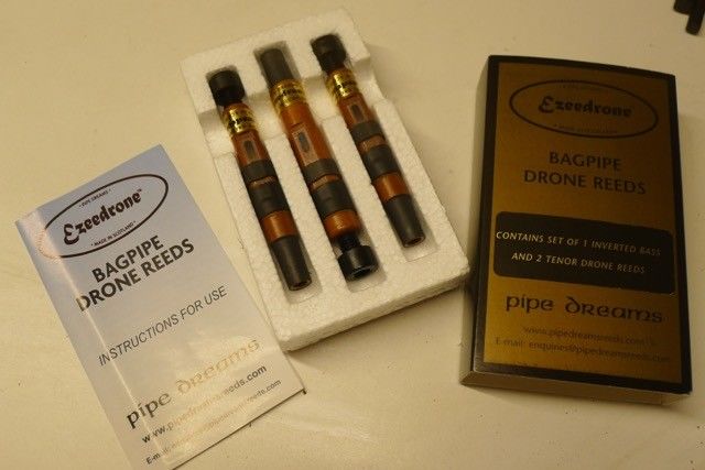 Ezeedrone Inverted Bass Bagpipe Drone Reeds