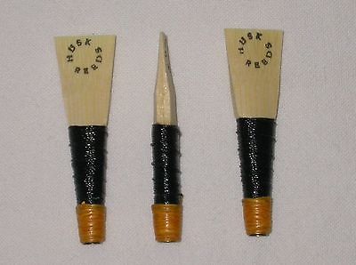 Shawn Husk Chanter Reeds Bagpipes Easy Stength Lot of Three