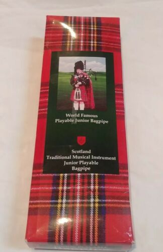 Junior Playable Bagpipe Red