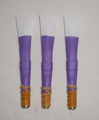 New Lot of 3 John Walsh Practice Chanter Reeds