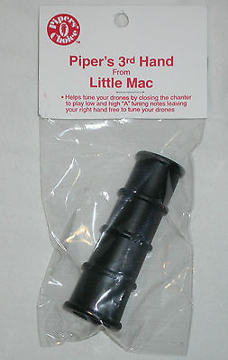 Piper's Third Hand Useful for Beginners when Tuning Bagpipes