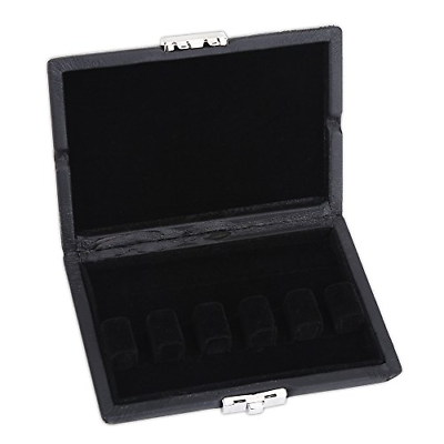 Bassoon Reed Case Portable PU Leather Reed Protector Box Storage Hold for 5