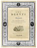 Bassoon Music-Quantz-6 Duets for 2 Bassoons-Vol 1 & 2