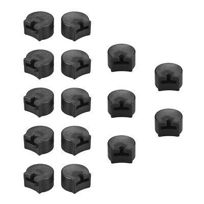 Black Rubber Clarinet Thumb Rest Cushion Protector Set Finger Cover V1Y4