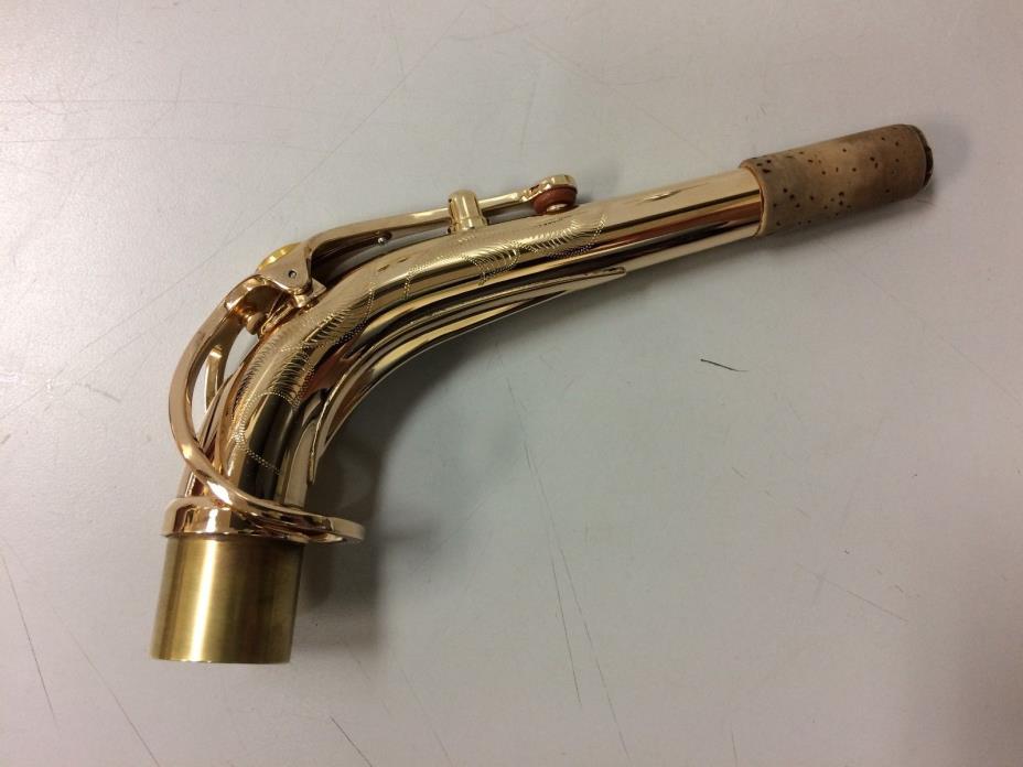 Rose Gold Plated Yamaha Custom G1 Alto Saxophone Neck