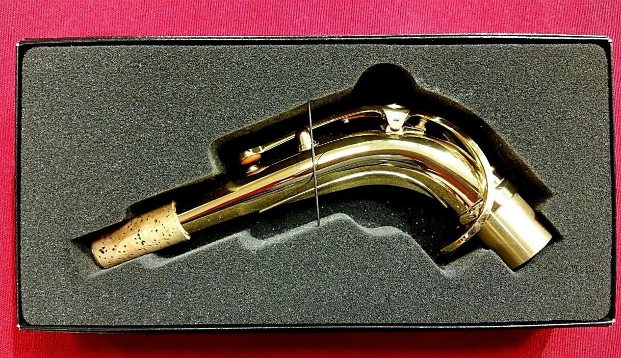 Custom E1 Alto Saxophone Neck (Lacquered)