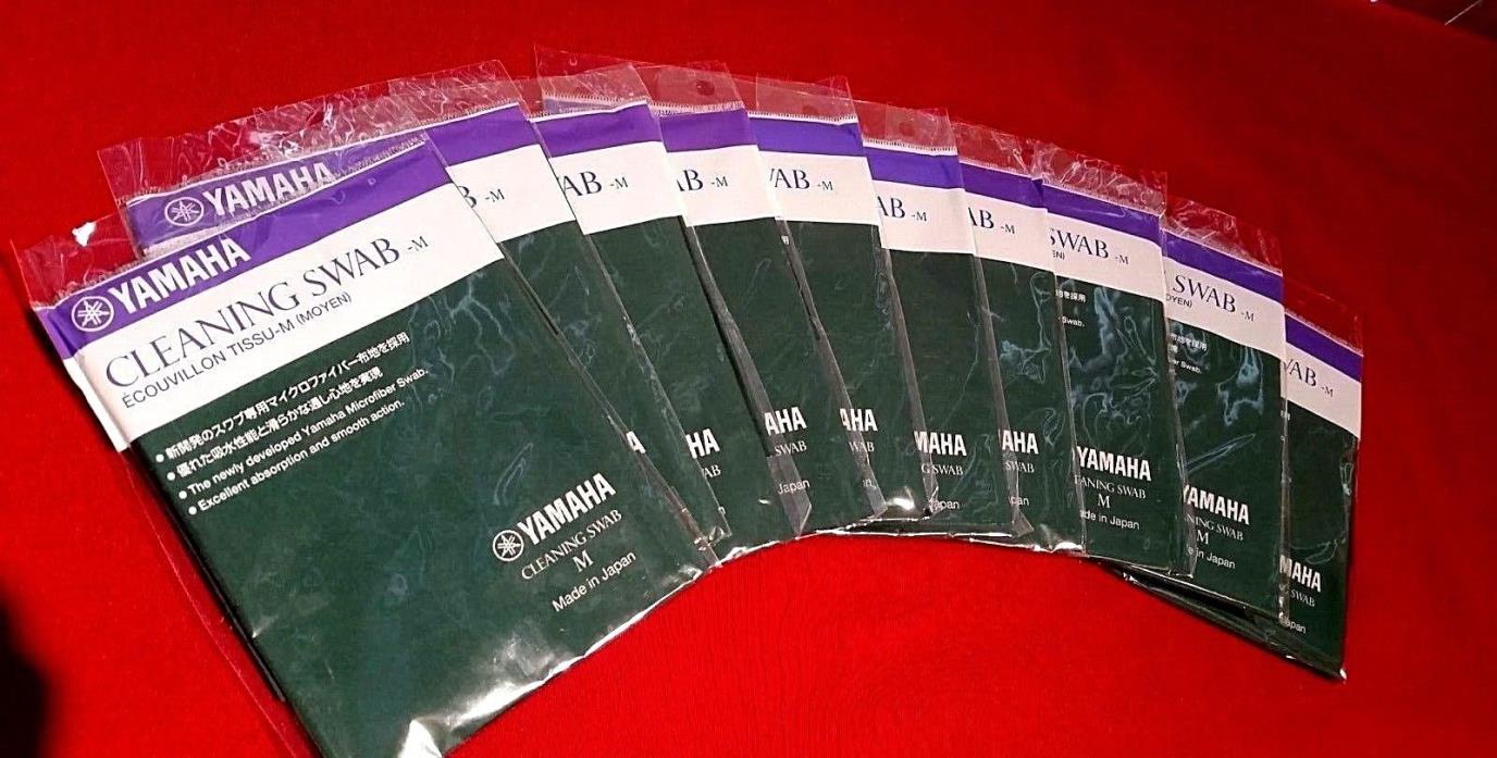 (LOT OF 10) Yamaha Clarinet Cleaning Swabs