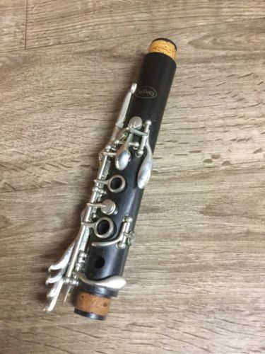 Jeffrey Bb wood Clarinet Upper Joint (stock#11035)