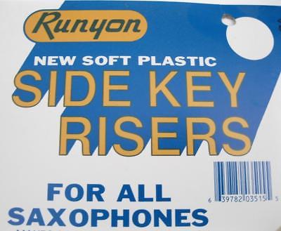 Runyon Side Key Risers for Saxophone Set of 4 New