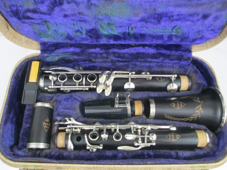 Beautiful Noblet Paris 45 Laureate Wood Clarinet - Ready To Be Played!