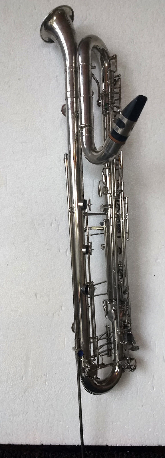 LeBlanc clarinet contra alto paperclip EEb metal body w/ hard case Paris