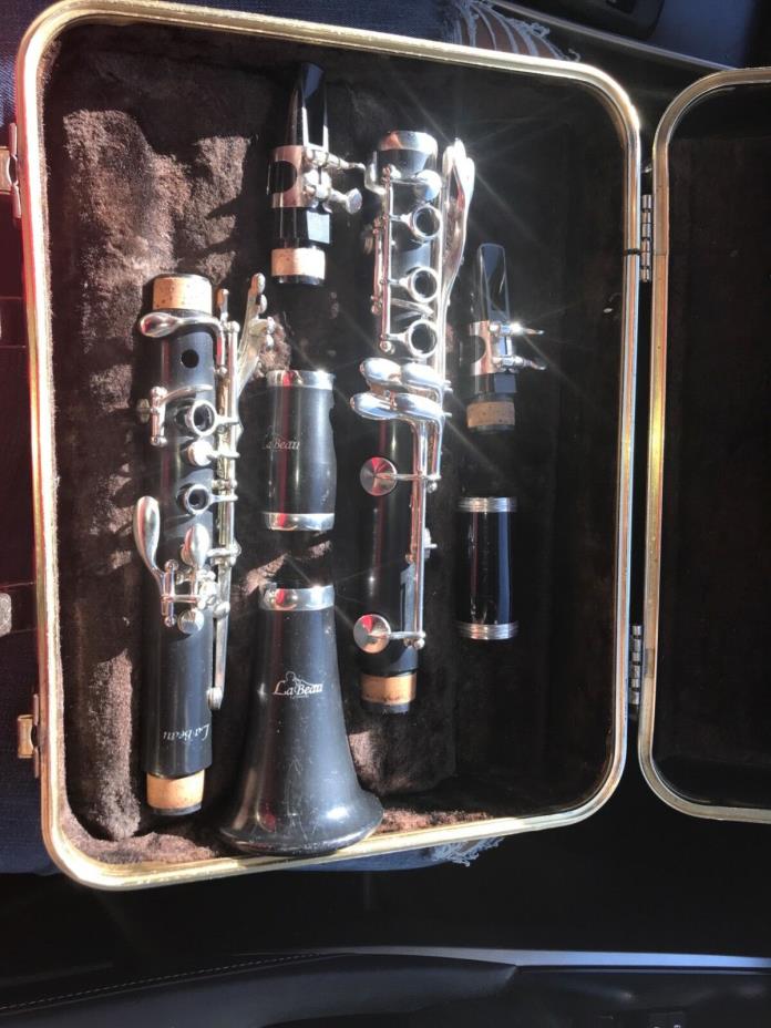 Clarinet Bb LaBeau extra mouthpiece and barrel joint with ligature