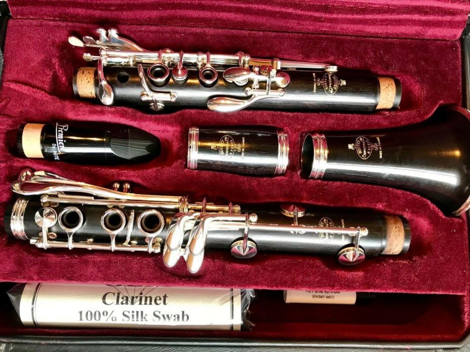 Buffet R-13 Bb Clarinet in Grenadilla Wood with Silver Keys Pro Owned Like New