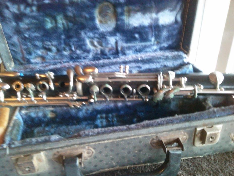 Vintage Normandy/Noblet Reso-tone Clarinet with case.