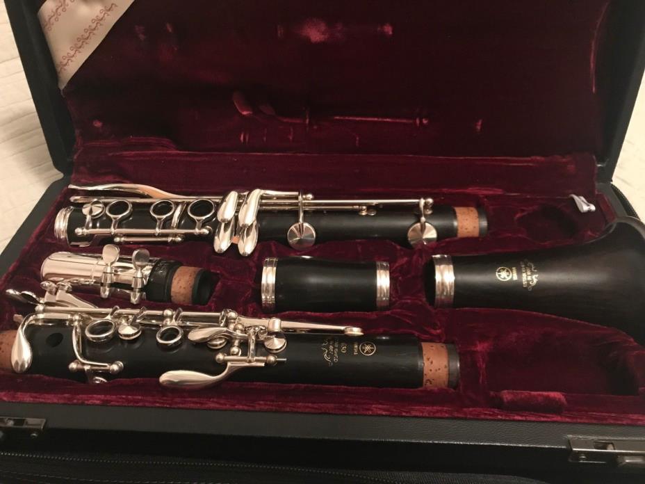 Yamaha Wood 650 Black Bb Clarinet W/ Case Great Condition Barely Used