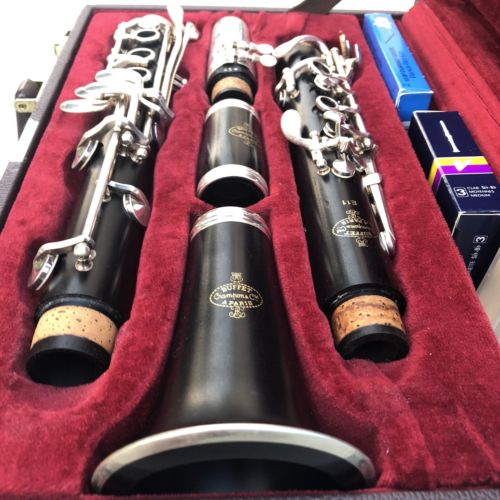 Buffet Crampon E11 (Bb) Intermediate Wood Clarinet w/ Original Hard Shell Case