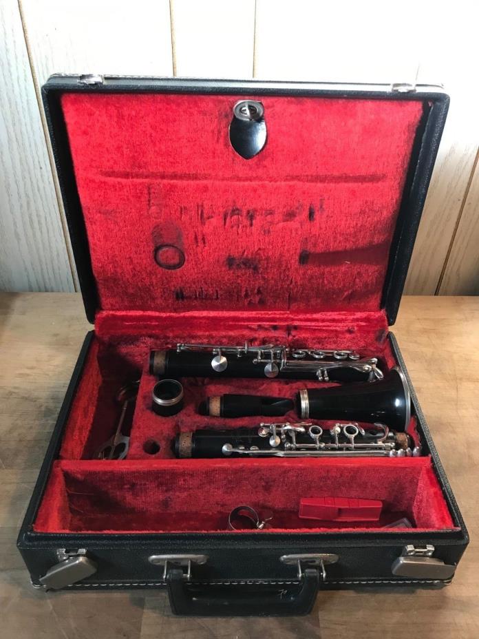 VINTAGE NORMANDY RESO-TONE CLARINET W/CASE & Yamaha 4C Mouthpiece