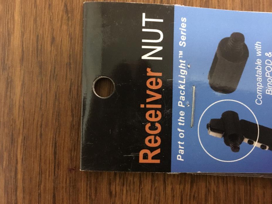 Field Optics Receiver Nut for Rapid Release Binocular Adapter, Binopod A002