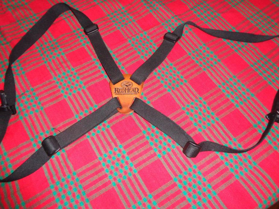 REDHEAD OPTICS BINOCULOR HARNESS STRAP ADJUSTABLE PREOWNED