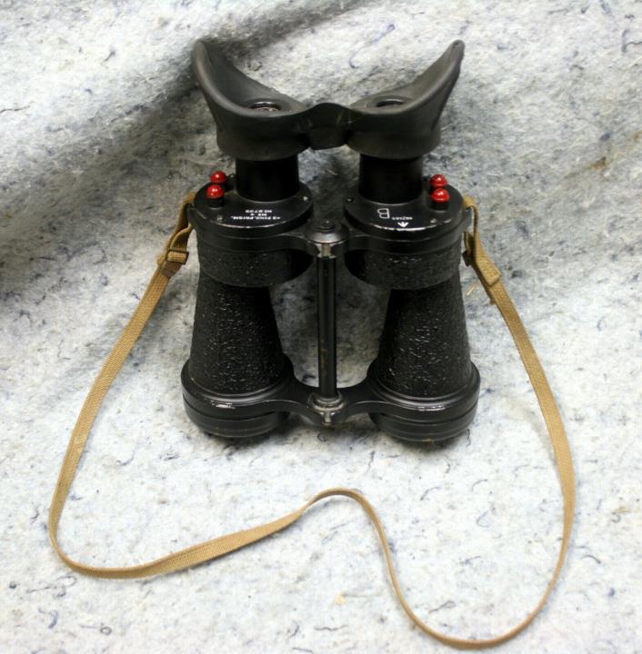 WWII British RAF Ross 5x40 Mk IV Military Night Use Binoculars, Circa 1940