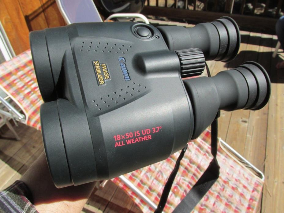 Canon 18 X 50 IS UD 3.7 All Weather Image Stabilizer Binoculars