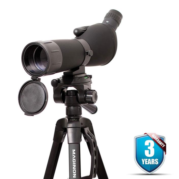 Maginon Spotting Scope Tripod 20-60x60 Zoom Bird Watching Target Shooting