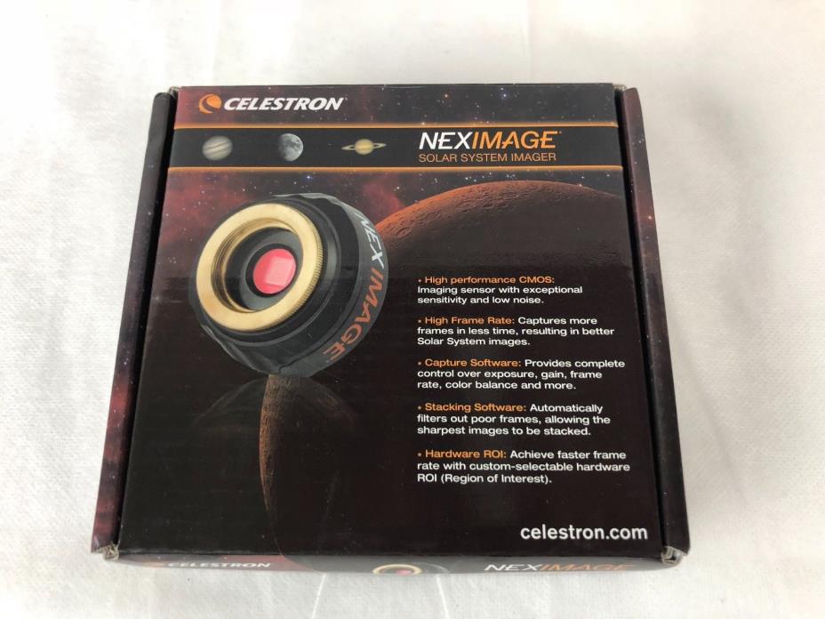 Celestron NexImage 10MP - Solar System Imager Clear Detailed Planetary Images