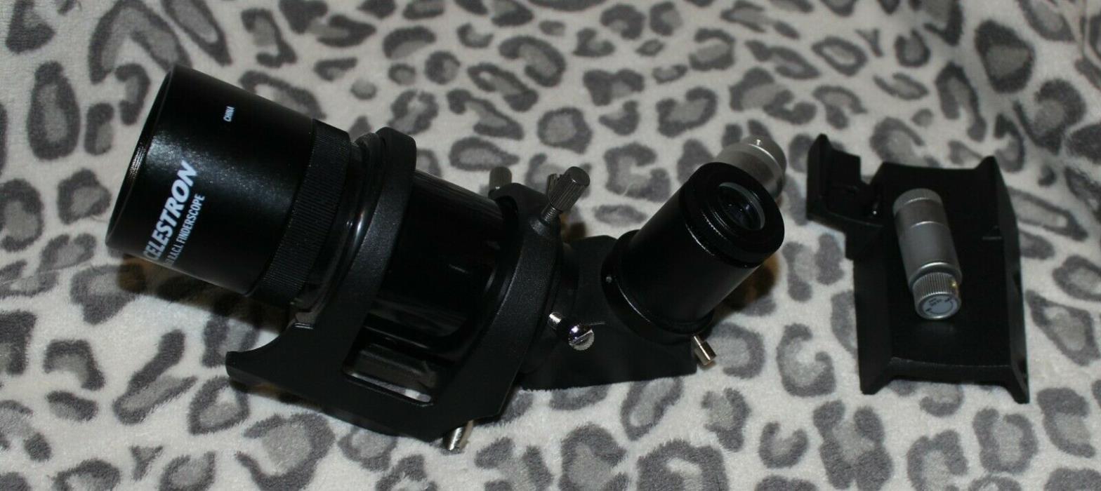Celestron RACI Illuminated Finderscope 9X50 with a Agena Cordless Illuminator