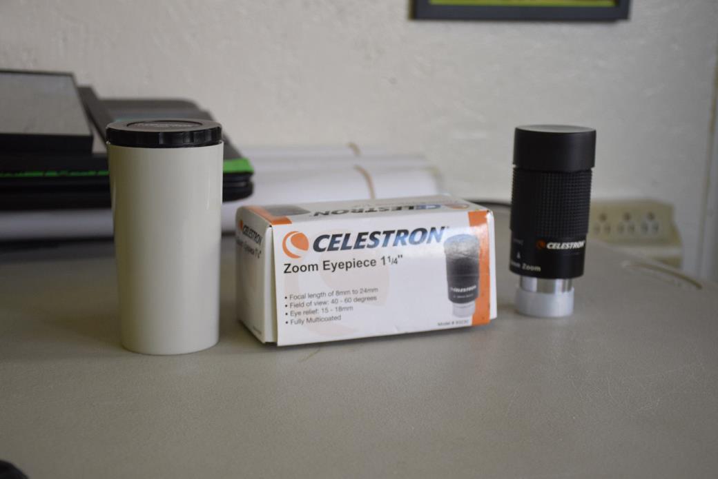 Celestron Zoom Eyepiece 8mm to 24mm model 93230 telescope complete