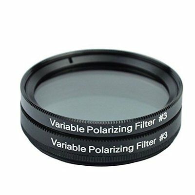 2 Inch Variable Polarizing Filter No3 for Telescopes  Eyepiece - Progressive...